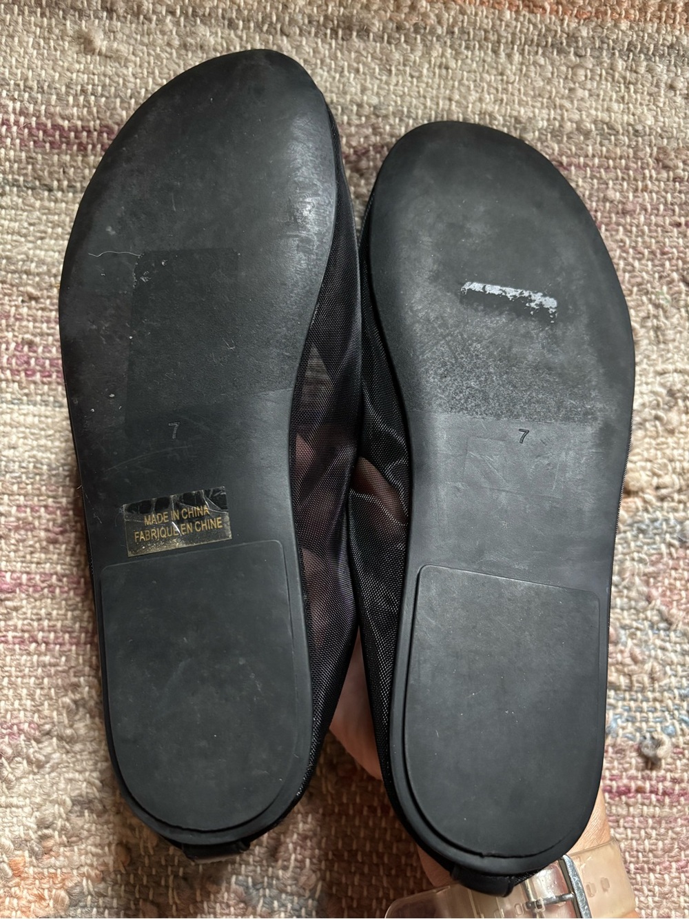 Jeffrey Campbell women’s mesh ballet flats - Picture 4 of 5